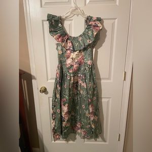 Vintage S.G. Gilbert floral party dress (NWT) size 12